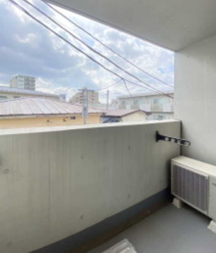 MURO三軒茶屋　オートロック　温水洗浄便座　礼金０のバルコニー