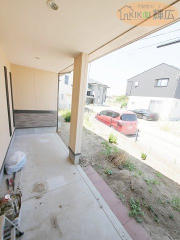 加古川市加古川町大野　中古戸建のバルコニー