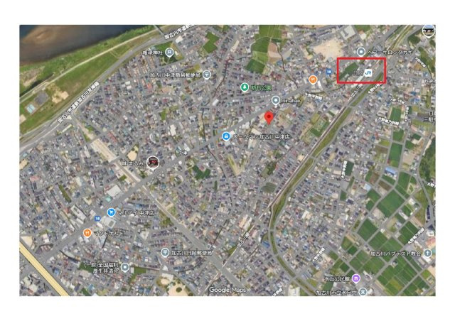 加古川市加古川町大野　中古戸建の地図|JR加古川線「日岡駅」まで徒歩約８分ですので通勤、通学に便利な立地です。