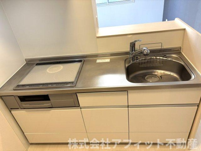 【キッチン】 | D-roomブランシェ | IHクッキングヒーター付き