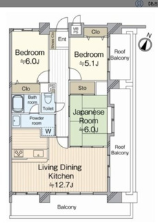 【間取り】 | ライオンズマンション大府第二