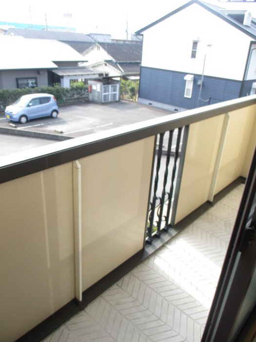 セジュール楠のバルコニー|陽当たり良好なバルコニーです
