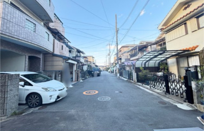 【前面道路含む現地写真】 | 八尾市老原4丁目　中古戸建