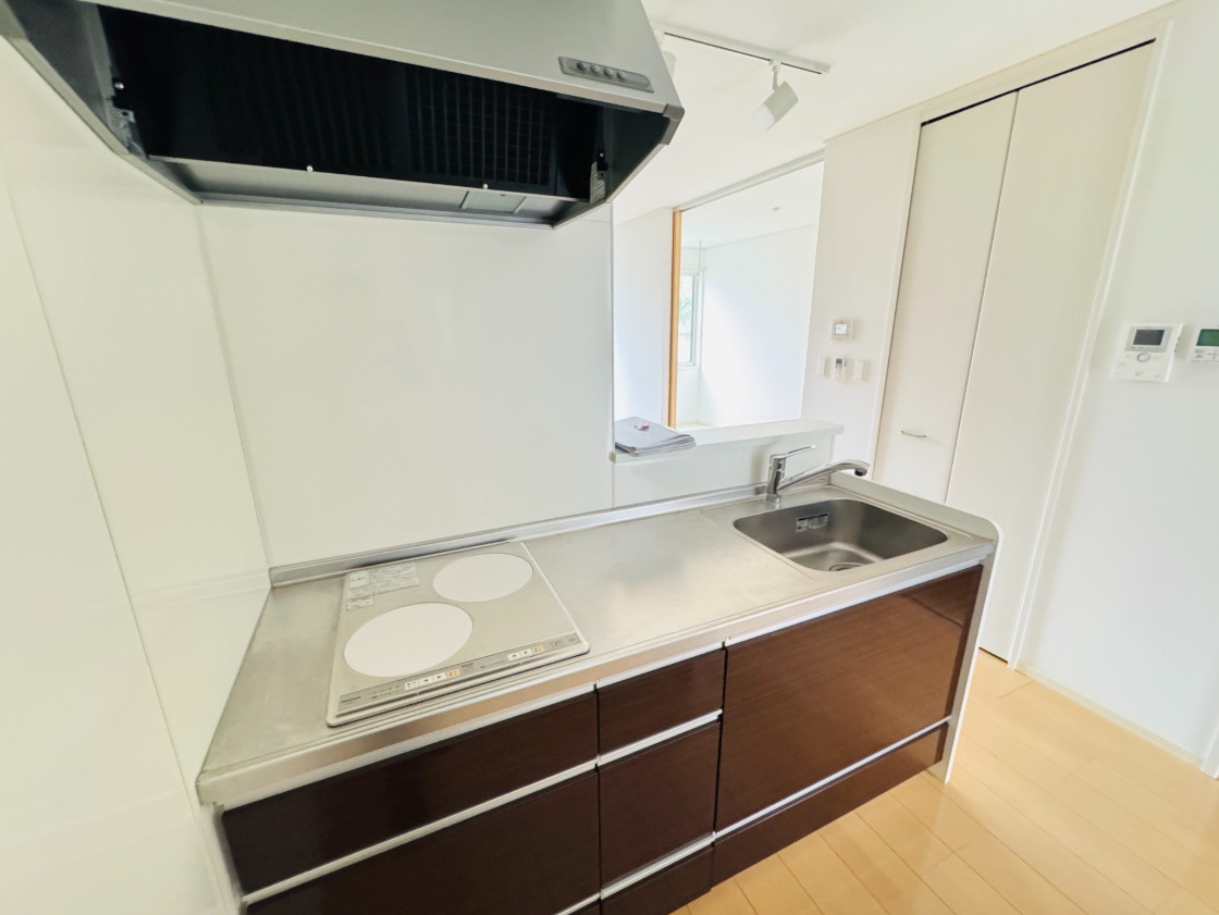 相馬市　一棟アパートのキッチン