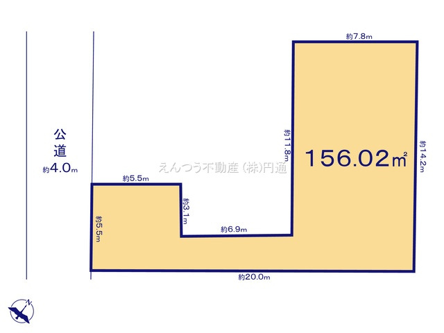 平和が丘1期の土地図