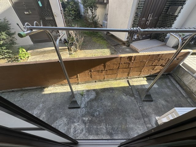 川崎市多摩区登戸の一戸建ての庭