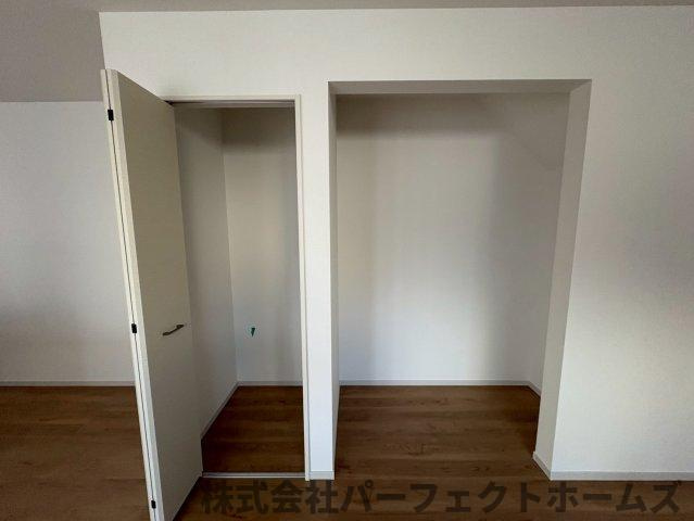 牧野本町二丁目1期1号地の収納|専用の収納スペースです