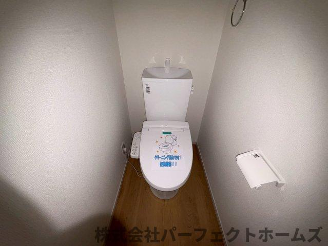 牧野本町二丁目1期1号地のトイレ|シンプルで使いやすいトイレです