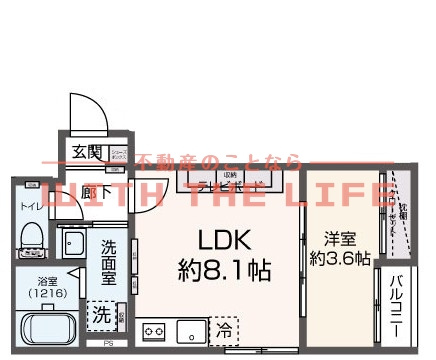 Tidy新鳥栖【キャッシュバック対象物件】の間取り