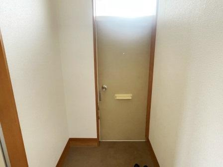 ハイツ木村の玄関|きれいな玄関です