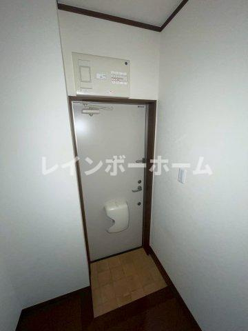 コーポあさひなの玄関