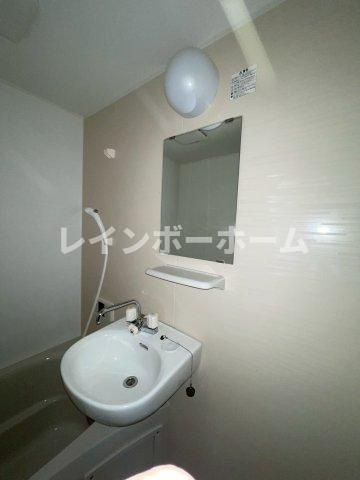 コーポあさひなの洗面所