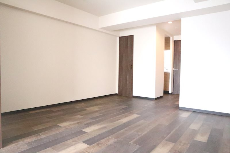 ブリリアントジュネス本町の居間・リビング|明るい玄関です