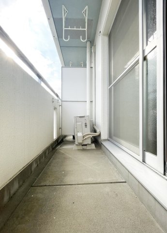 あべハイツⅡのバルコニー