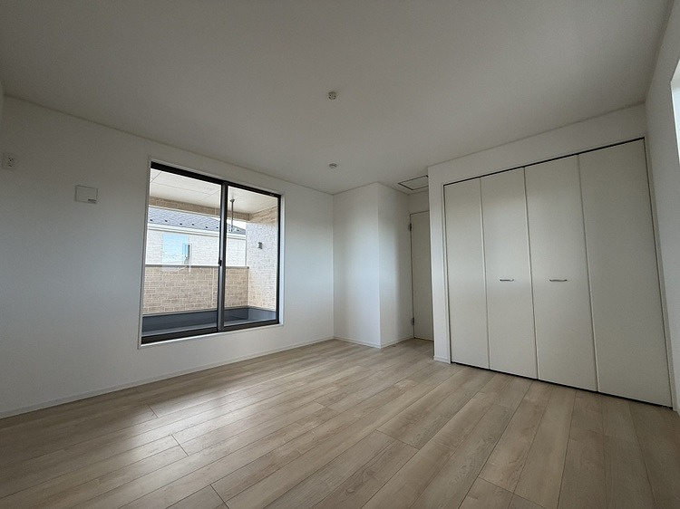 安曇野市三郷明盛　2号棟の洋室