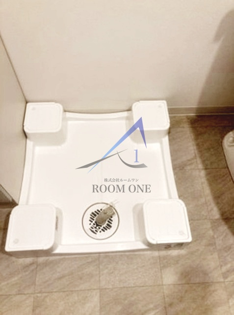 クレヴィスタ綾瀬の設備|洗濯機置き場です。