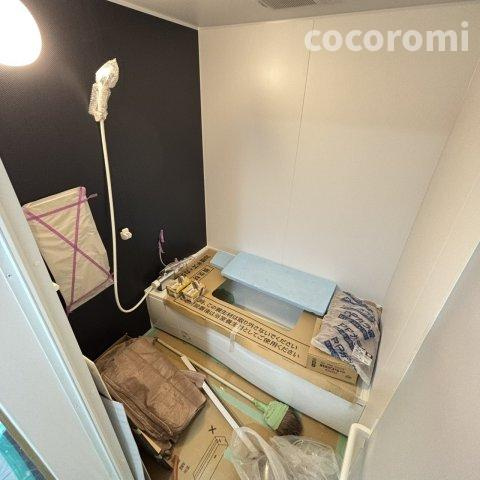 堂山車庫付き貸家の浴室