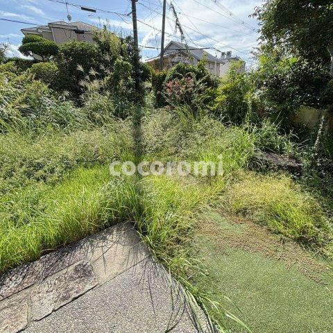 枚方市津田元町平屋の庭