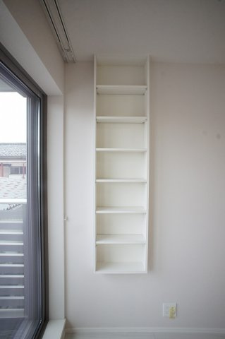 【収納】 | fonderia | ベランダ側のニッチ棚です