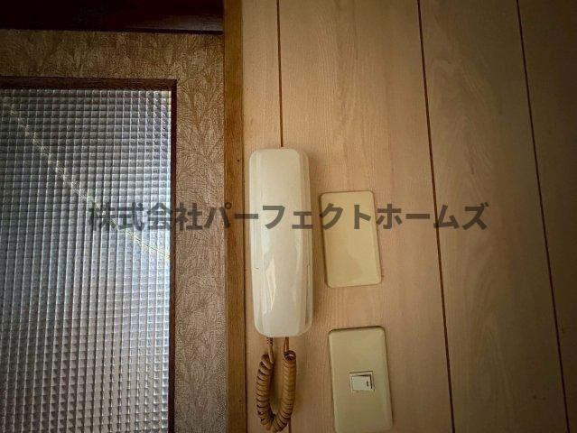 高柳7丁目戸建6　賃貸のセキュリティ