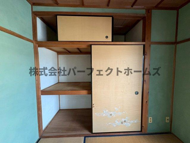 高柳7丁目戸建6　賃貸の収納|大きなスペースがあり、収納には困りません