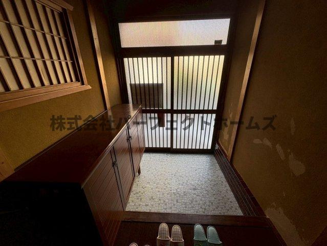 高柳7丁目戸建6　賃貸の玄関|玄関です