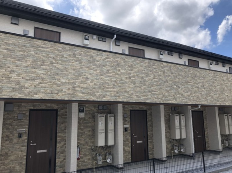 川崎市麻生区細山１丁目のアパートのロビー