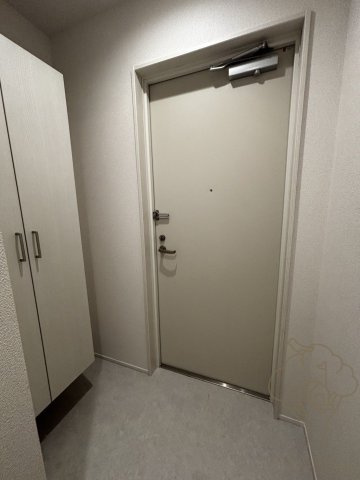 ソリティア都島の玄関