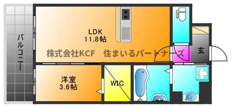 PROUDⅡ花畑の間取り