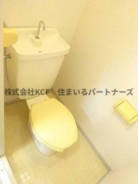 セジュール国分Ⅱのトイレ|シンプルで使いやすいトイレです