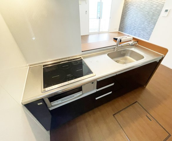 ウィズ 山城　Ｂ棟のキッチン