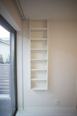 【収納】 | fonderia | ベランダ側にあるニッチ棚です