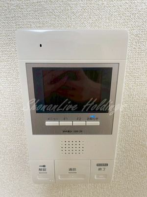 【セキュリティ】 | 鶴見ワンダーランド | モニター付きインターホンでセキュリティ安心♪