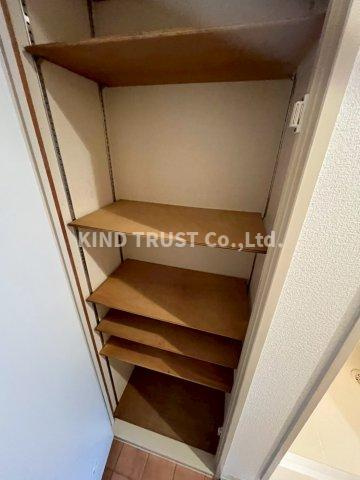 パークヒル扇町の収納|こまごまとしたものを収納できそうですね