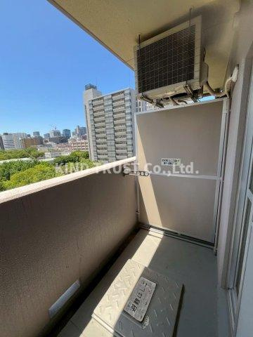 パークヒル扇町のバルコニー|開放的で明るい空間を演出してくれるバルコニーです