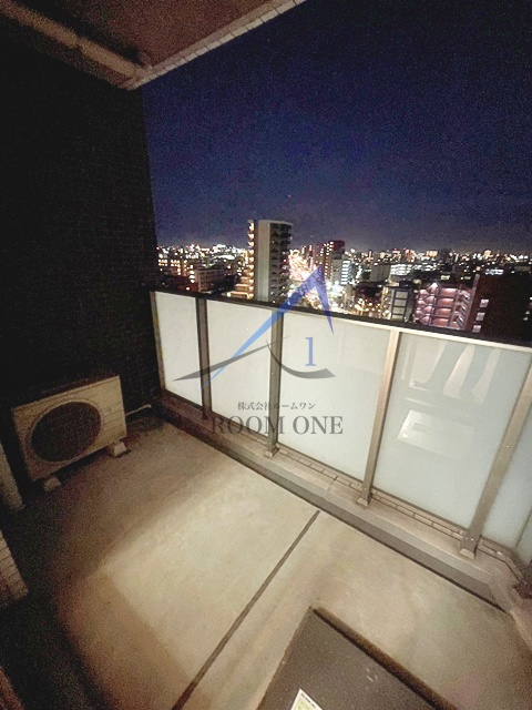 スカイプラザⅡのバルコニー|バルコニーです。