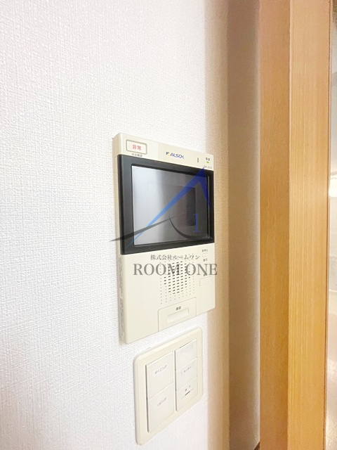 スカイプラザⅡのセキュリティ|モニター付きインターホンです。