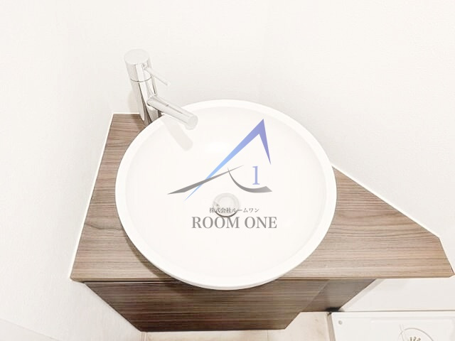 Ａｒｒｏｗｓａｌ　ＳＨＩＮＫＡＷＡの洗面所|洗面台です。