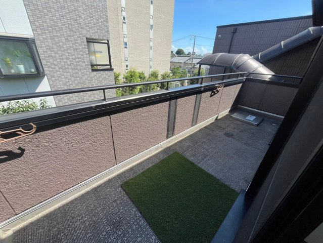 ヴァンベール芦屋のバルコニー