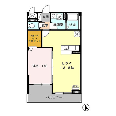 【間取り】 | ファミール河内