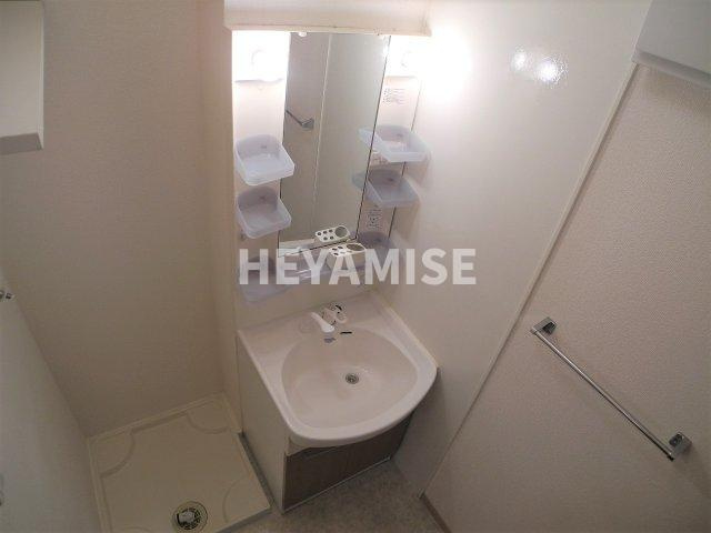 スカイコート大村B棟の洗面所|※室内画像は別号室のもの