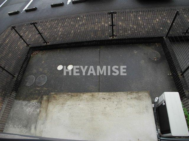 スカイコート大村B棟の庭|※室内画像は別号室のもの