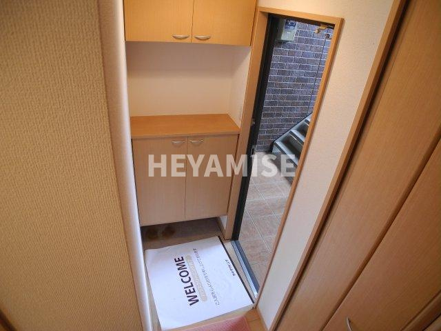 スカイコート大村B棟の玄関|※室内画像は別号室のもの