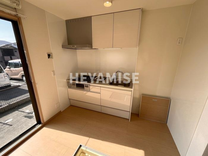 スカイコート大村B棟のキッチン