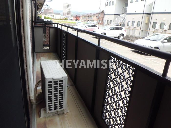 セジュールナガイのバルコニー