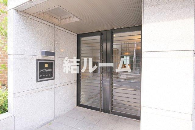 豊島区高田１丁目の賃貸マンションのエントランス