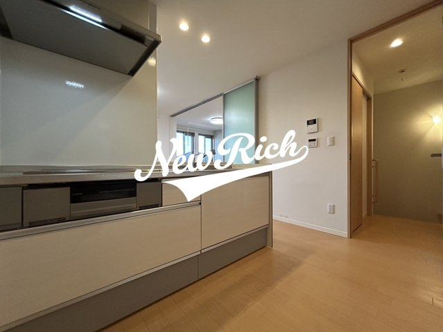 渋川市半田のアパートのキッチン