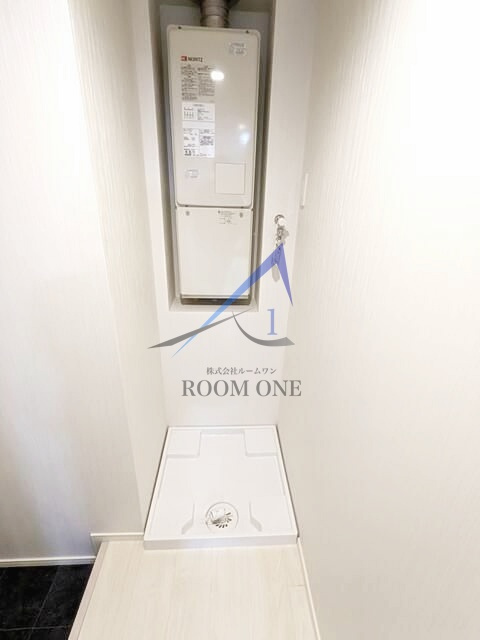 プラティーク品川大井町の設備|洗濯機置場です。