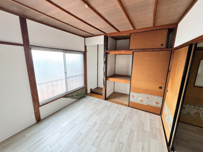 【洋室】 | 河原貸家 | 2F：4.5帖