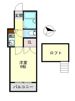 【間取り】 | フェアリー大和町